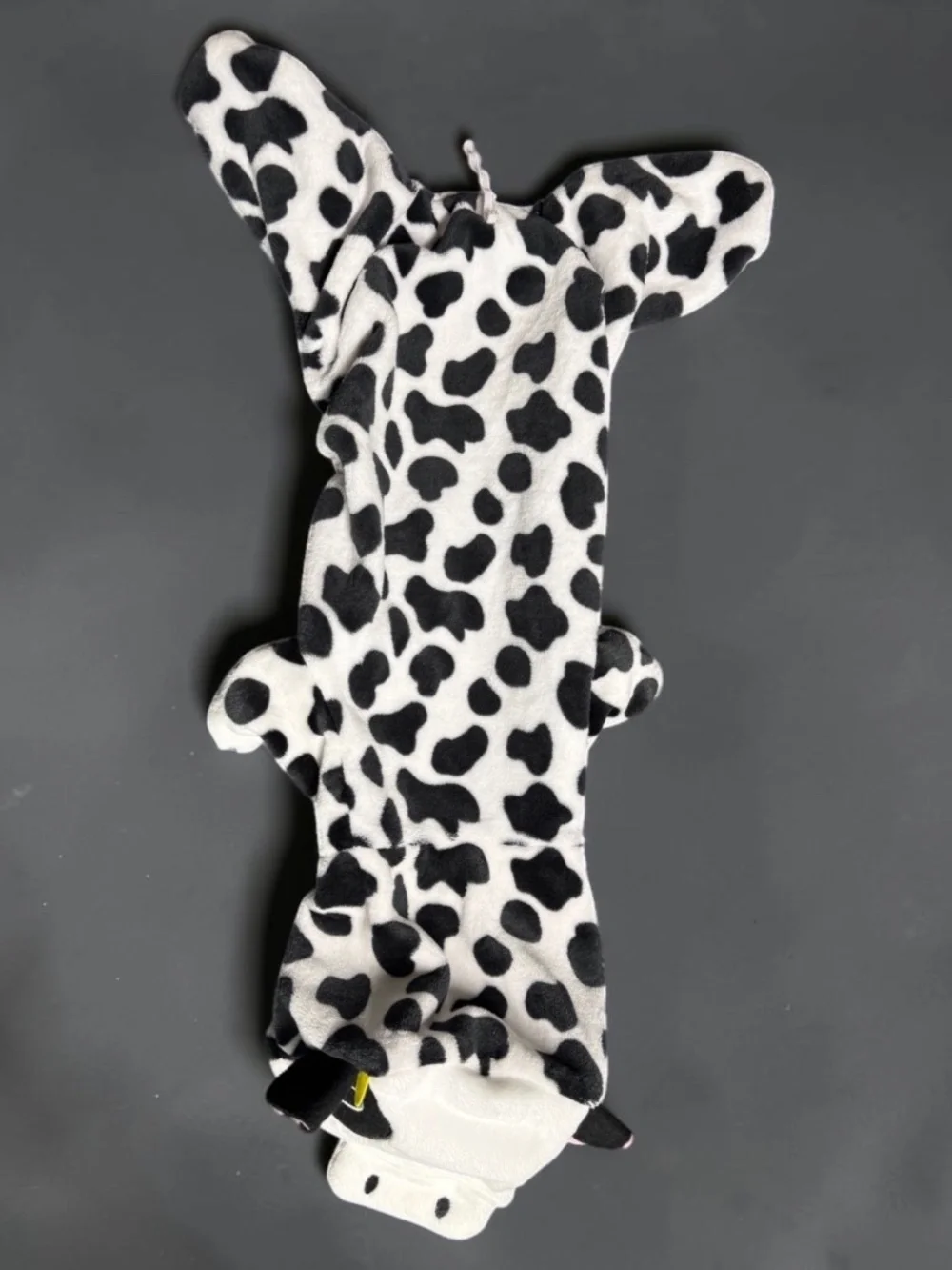 NWOT Plush Cow Dog Costume Size 2XL Halloween Pet Outfit